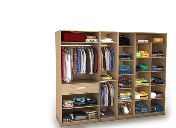 Buy Particle board wardrobe online Java